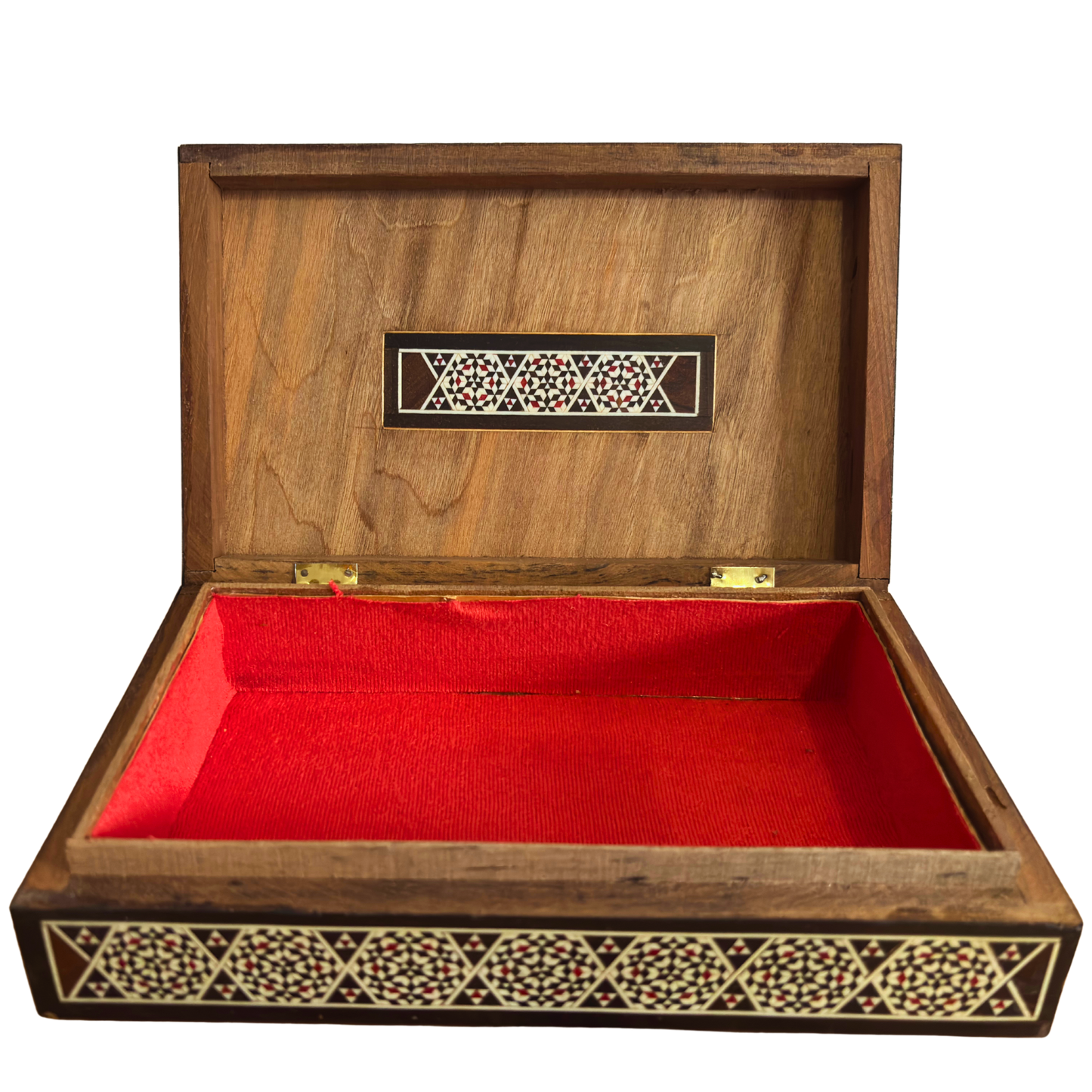 Rare Vintage 1970 Camel Mosaic Box – Handcrafted Damascene Oriental Art with Pearl Inlay