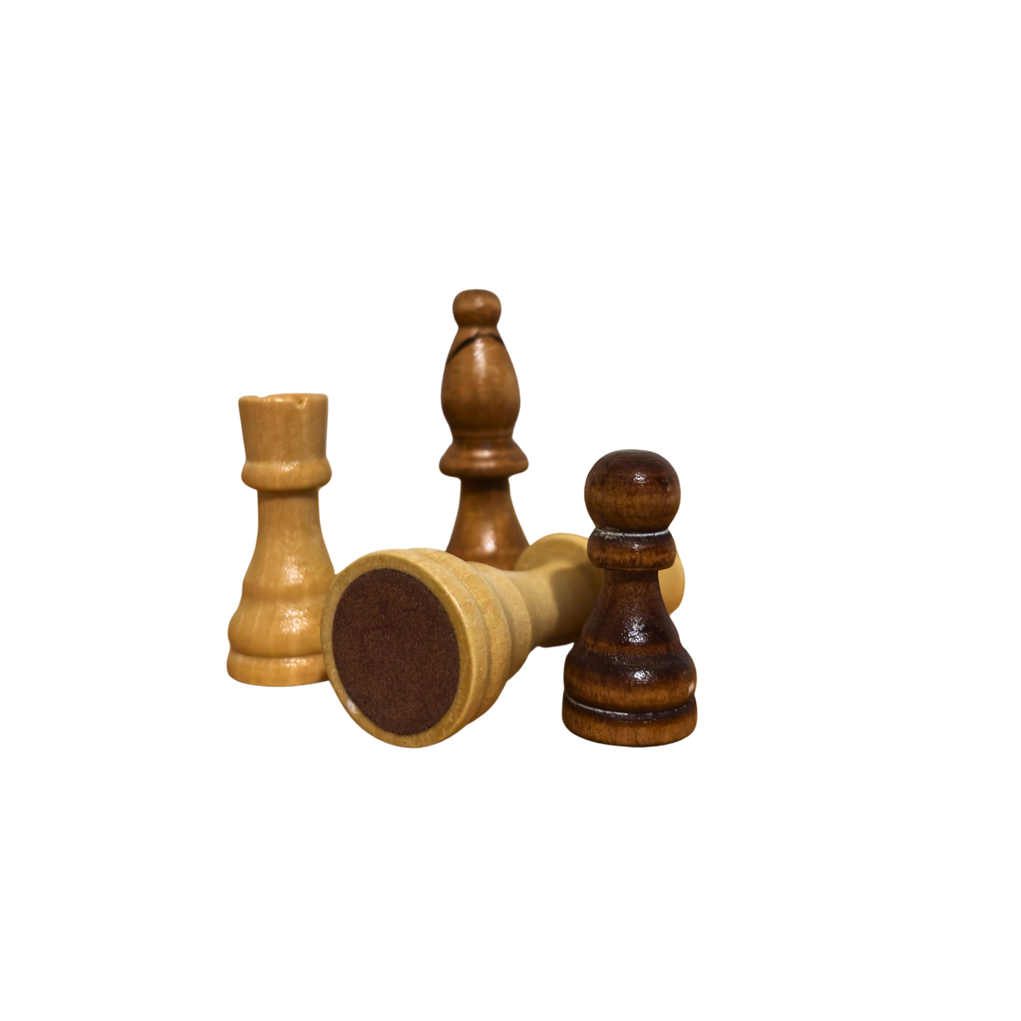 Handcrafted Wooden Chess Pieces Set – Timeless Artisan Craftsmanship