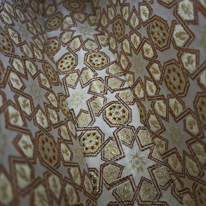 The Celestial Star – Handcrafted Damascene Clutch in Walnut Wood with Mother of Pearl Inlay