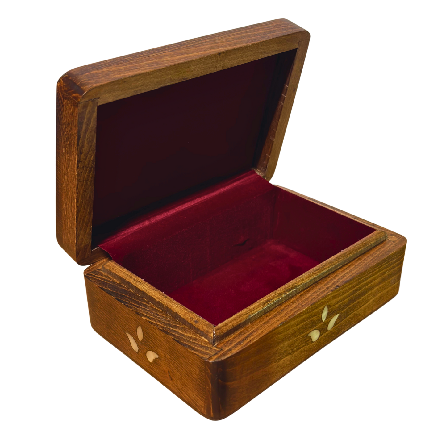 Handcrafted Damascene Luxury Box – Mother of Pearl & Velvet Elegance