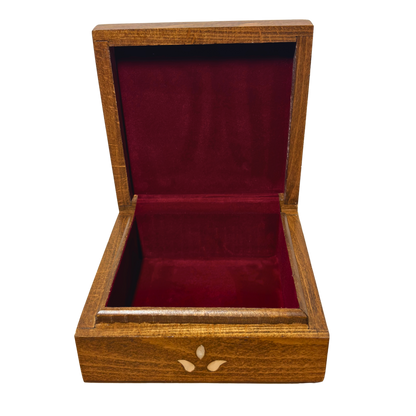 Handcrafted Damascene Luxury Box – Mother of Pearl & Velvet Elegance