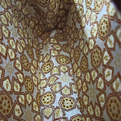 Zenobia – Luxury Damascene Walnut Clutch with Geometric & Botanical Mother of Pearl Inlay