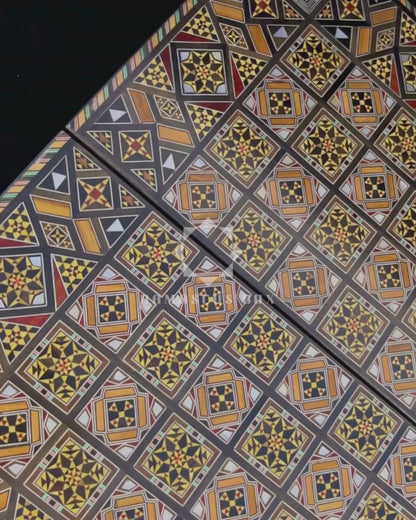 Set di Scacchi e Backgammon di Lusso – Arte Damascena e Madreperla